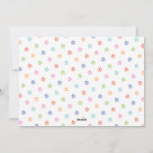 Ok New Year はっきりしたモダンシンプルおもしろい Photo Green シーズンカード (裏面)