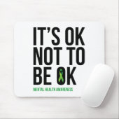 Ok Not Be Ok - Mental Health認識度リボン マウスパッド (マウス)