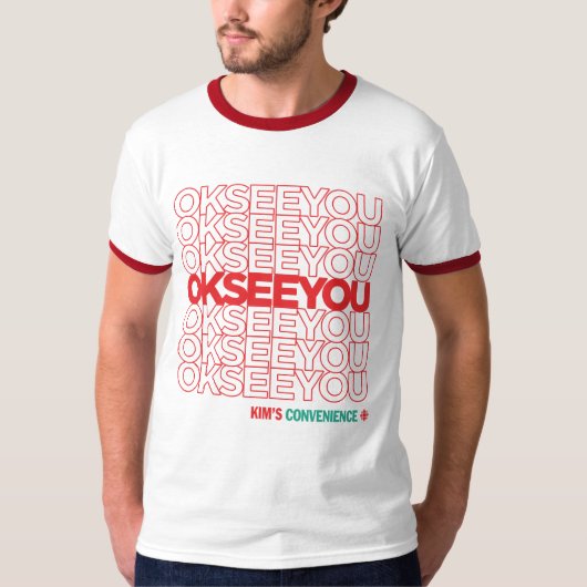 OK SEE YOU - Matthew Fleming Tシャツ (正面)