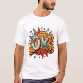 OK」 Tシャツ (正面)