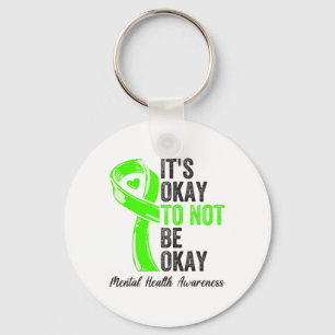 Ok To Not Ok - Mental Health認識度Ribb キーホルダー