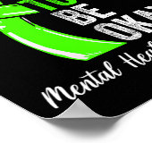 Ok To Not Ok - Mental Health認識度Ribb ポスター (角)