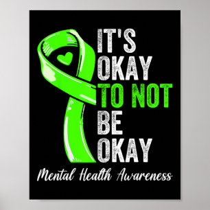 Ok To Not Ok - Mental Health認識度Ribb ポスター