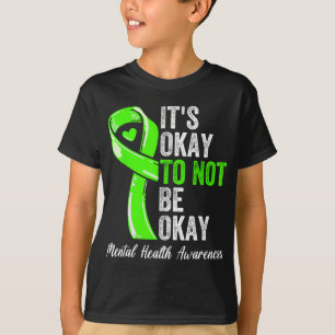 Ok To Not Ok - Mental Health認識度Ribb Tシャツ