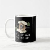 Ok To Ok自殺防止認識度B コーヒーマグカップ (左)