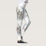 Okame Octopus@miyasan レギンス<br><div class="desc">A mysterious tattooed octopus which wears the Noh mask of OKAME.</div>