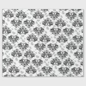 O'Kaneのロゴの包装紙(黒及び灰色) ラッピングペーパー (フラット)