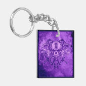 O'KaneのロゴKeychain (紫色) キーホルダー (正面左)