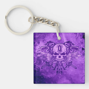 O'KaneのロゴKeychain (紫色) キーホルダー
