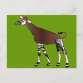 Okapiはがき ポストカード (正面)