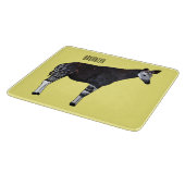 Okapi漫画イラストレーション カッティングボード (角)