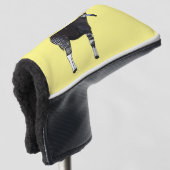 Okapi漫画イラストレーション ゴルフヘッドカバー (3/4 正面)