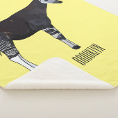 Okapi漫画イラストレーション シェルパブランケット (3/4)