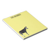 Okapi漫画イラストレーション ノートパッド (アングル)