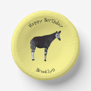 Okapi漫画イラストレーション ペーパーボウル