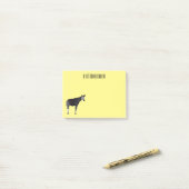 Okapi漫画イラストレーション ポストイット (デスク上)