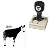 Okapi漫画イラストレーション ラバースタンプ (押印)