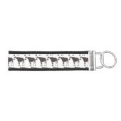 Okapi漫画イラストレーション リストバンドキーホルダー (鍵右)