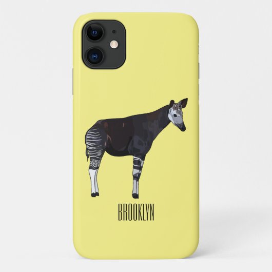 Okapi漫画イラストレーション Case-Mate iPhoneケース (裏面)