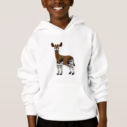 Okapi Cartoon, Okapi 威厳のある Animal, Okapi Lovers (正面)