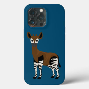 Okapi Cartoon, Okapi 威厳のある Animal, Okapi Lovers iPhone 13 Proケース