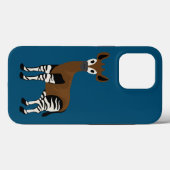 Okapi Cartoon, Okapi 威厳のある Animal, Okapi Lovers Case-Mate iPhoneケース (裏面 (横))
