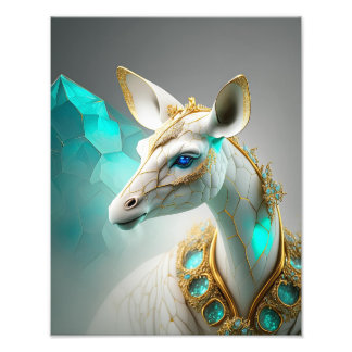 OKAPI MOTUフォレストGiraffeアイランドレムリア フォトプリント