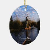 Okavangoのデルタ セラミックオーナメント (右)