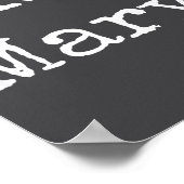 Okay Mary Funny Sarcastic Meme Quote  ポスター (角)