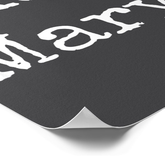 Okay Mary Funny Sarcastic Meme Quote  ポスター (角)