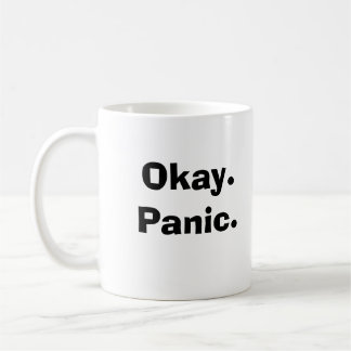 Okay.Panic. コーヒーマグカップ