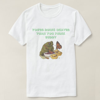 ''Okayer Than You Think'' Frog Pie T-Shirt Tシャツ
