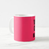 Okayest 最高の Friend コーヒーマグカップ (正面左)