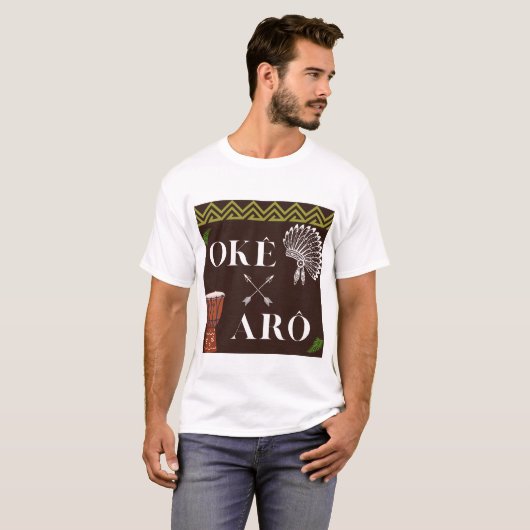 Okê Arô Tシャツ (正面フル)