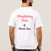 Okey Dokey旅行 Tシャツ (裏面)