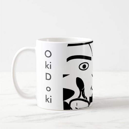 Oki Dokiのマグ コーヒーマグカップ (左)