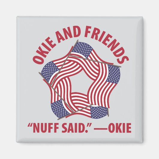 Okieマグネット1 マグネット (正面)