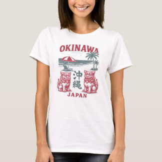 Okinawa Beach Vintage Tシャツ