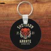 Okinawa Japan Dojo Shotokan Karate  キーホルダー (正面)