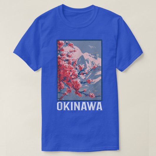 Okinawa Japan T-Shirt Tシャツ (デザイン正面)