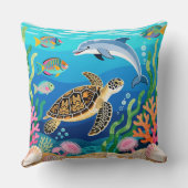 Okinawa Sea Life クッション (裏面)