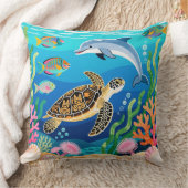 Okinawa Sea Life クッション (ブランケット)