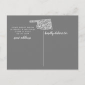 OKLAHOMA州移動アナウンスはがき 案内ポストカード (裏面)