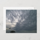 OKlahoma空（フラグ付き） ポストカード (正面/裏面)