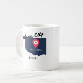 Oklahoma City coffee mug  コーヒーマグカップ (正面左)