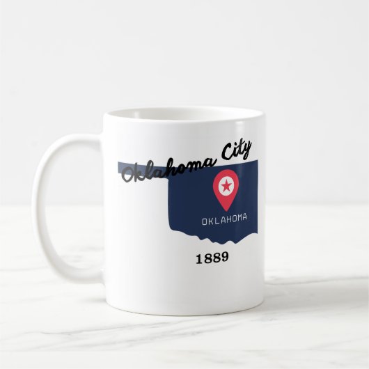 Oklahoma City coffee mug  コーヒーマグカップ (左)