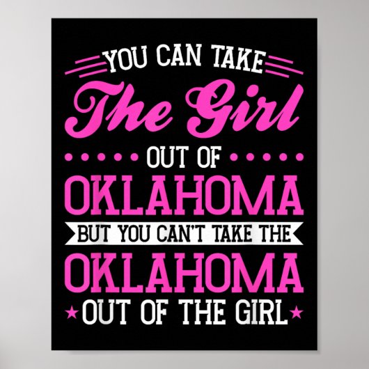 Oklahoma Girl Can't Take Out The Oklahoma  ポスター (正面)