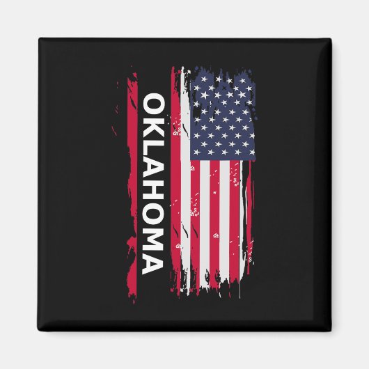 Oklahoma Mens And Women's  マグネット (正面)