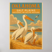 Oklahoma salt plains national wildlife refuge V01 ポスター (正面)