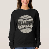 Oklahoma Softball Ball スウェットシャツ (正面)